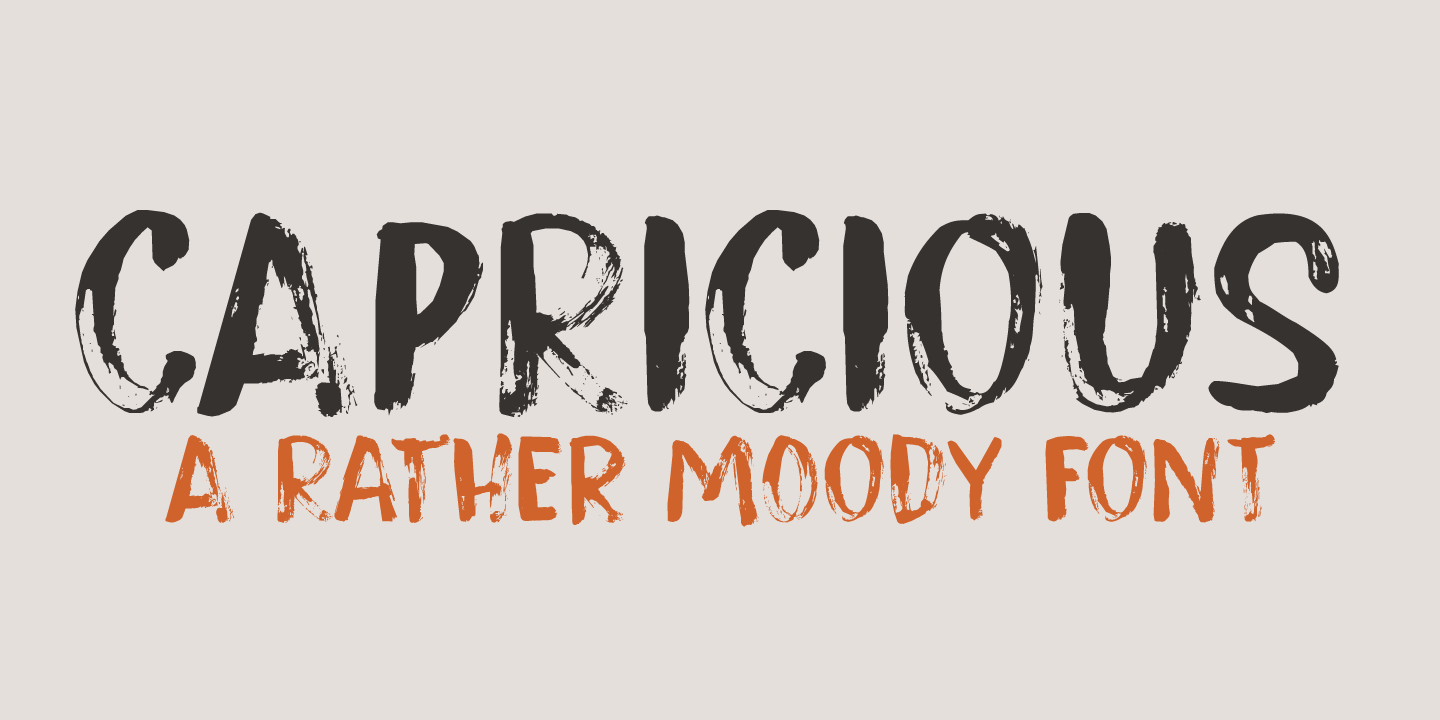 Capricious Font
