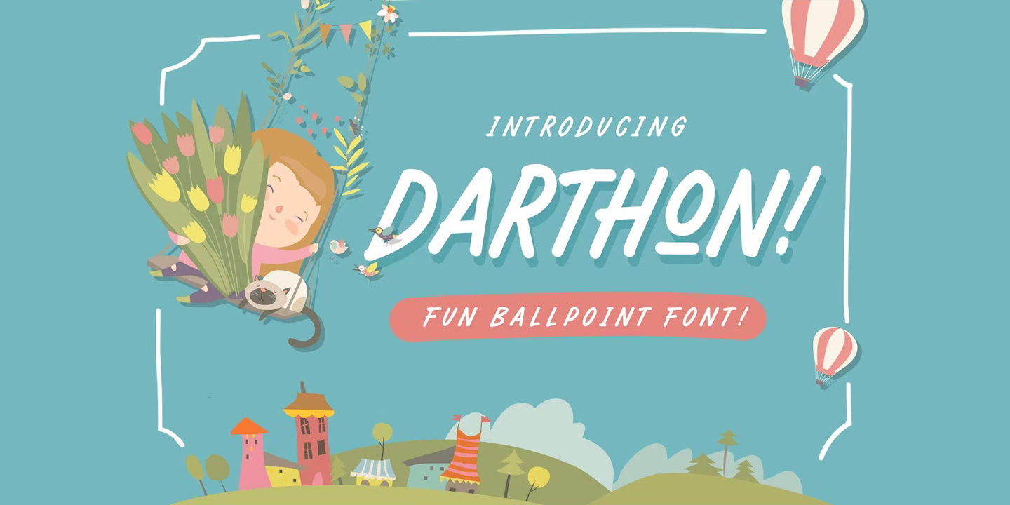 Darron Text Darthon Font