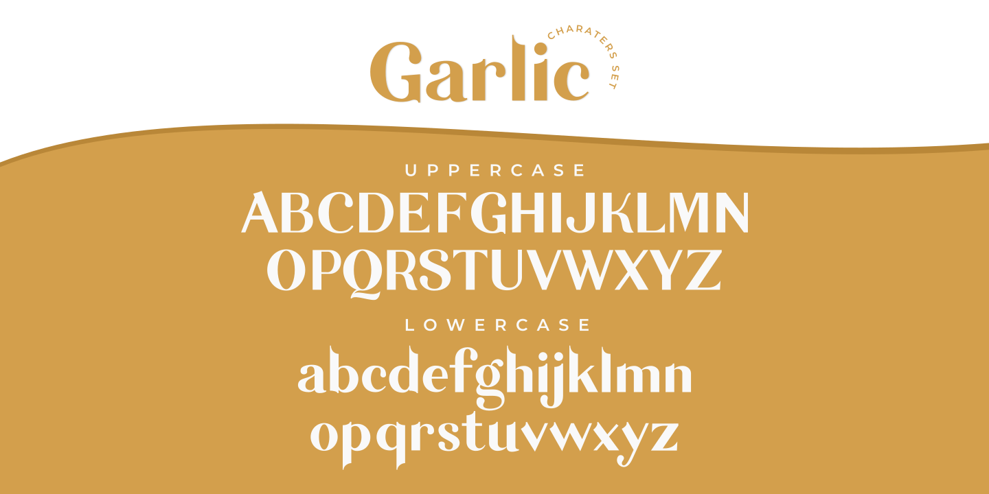 Garlic Font