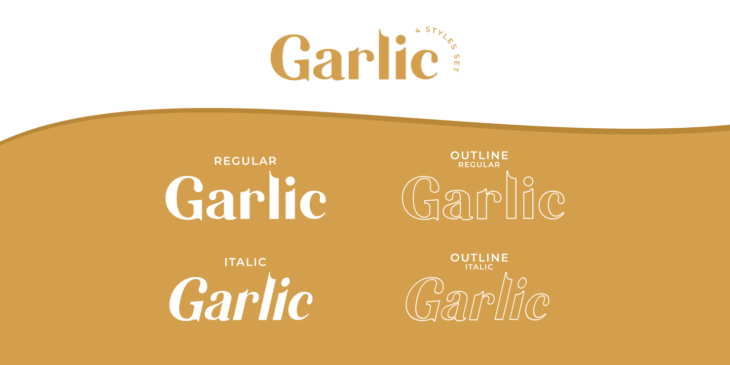 Garlic Font