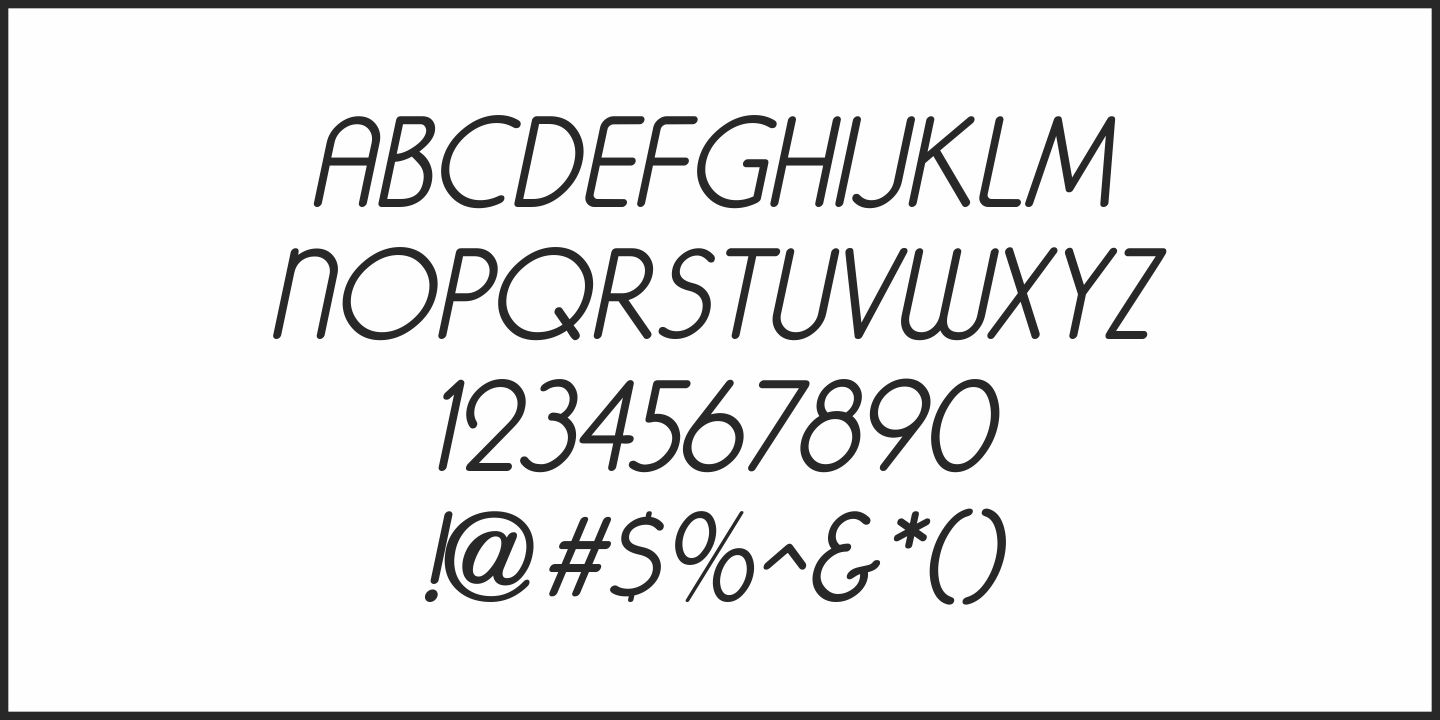 Dmej Lettering Mimeograph Lettering JNL Font