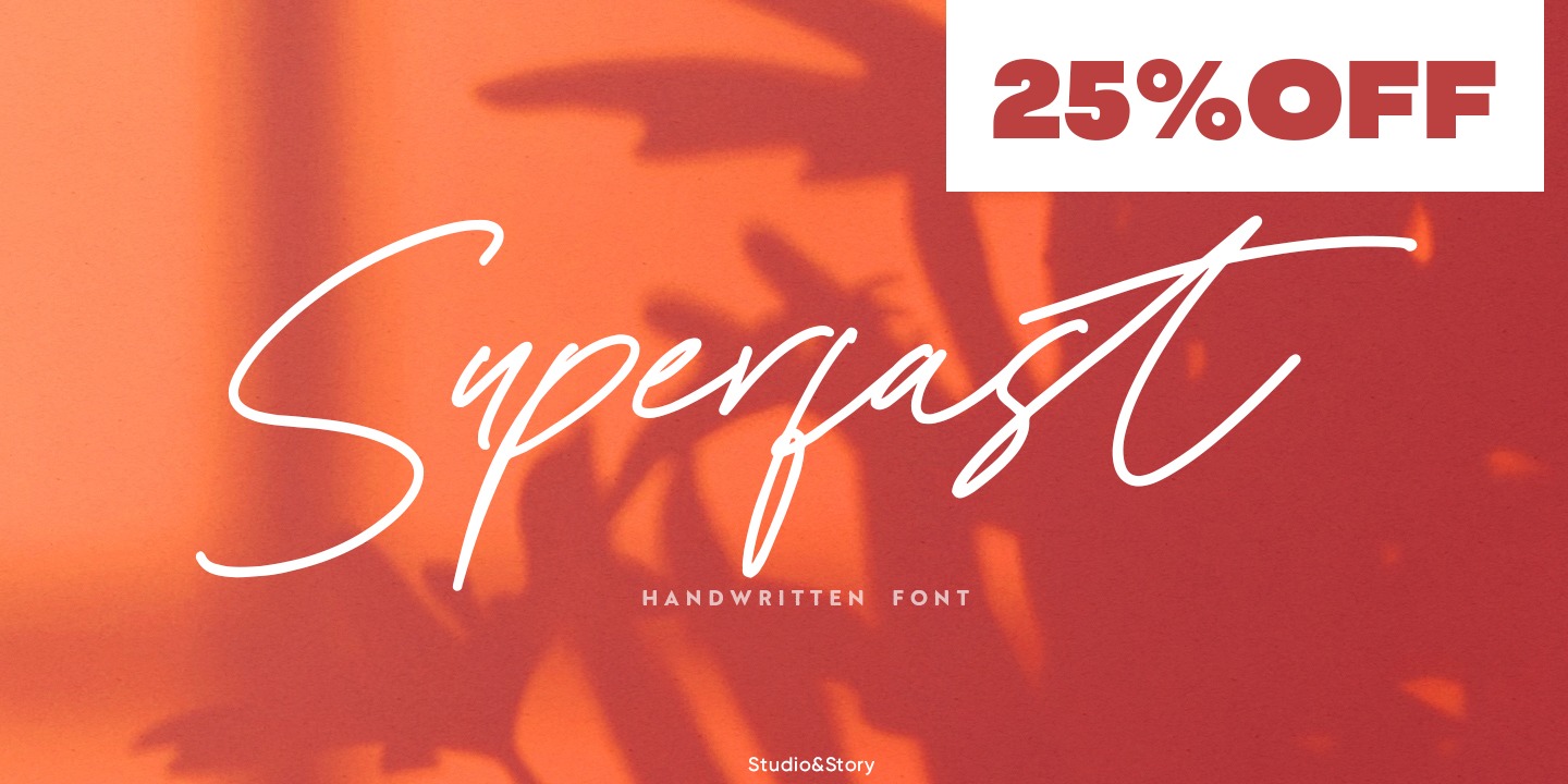 Superfast Font