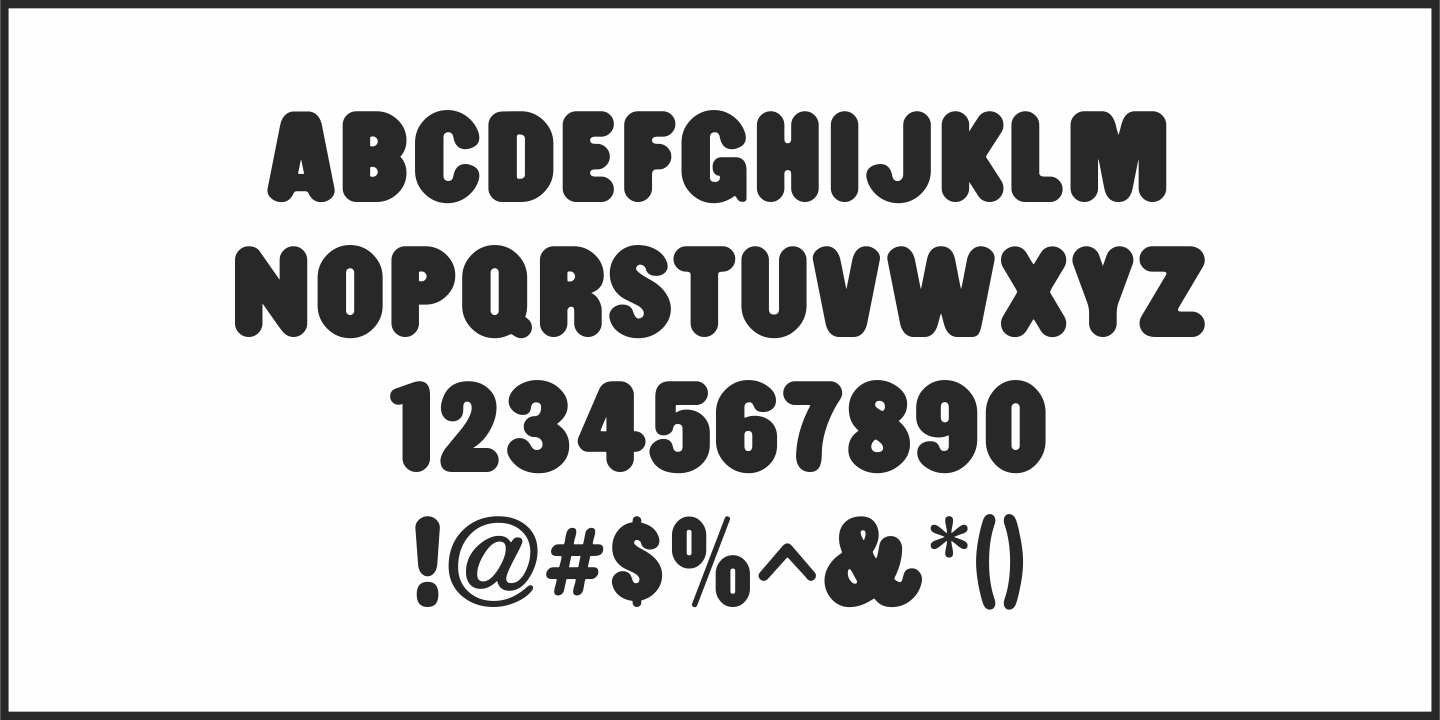 Wood Rounded JNL Font