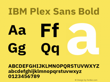 IBM Plex Sans Thai Font