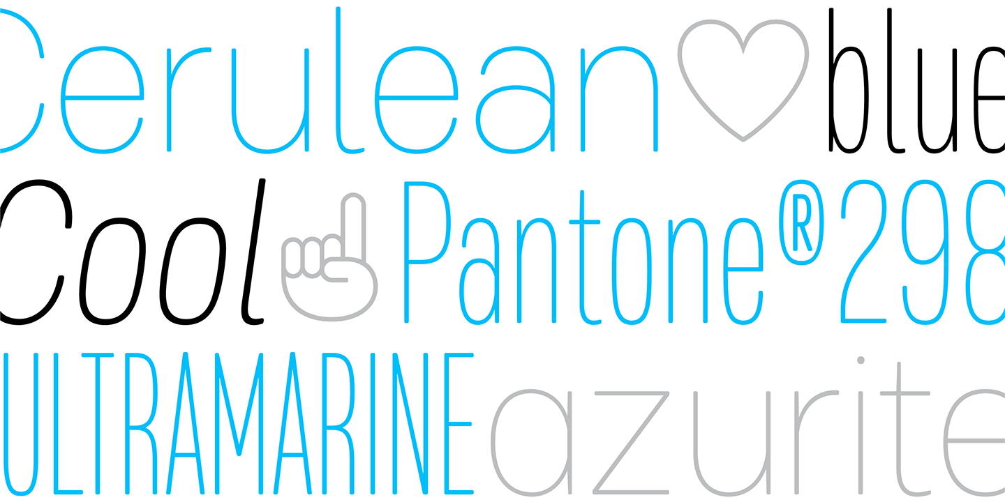 Mello Compressed Font