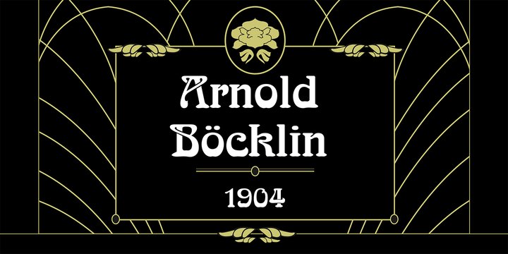 Arnold Boecklin Font