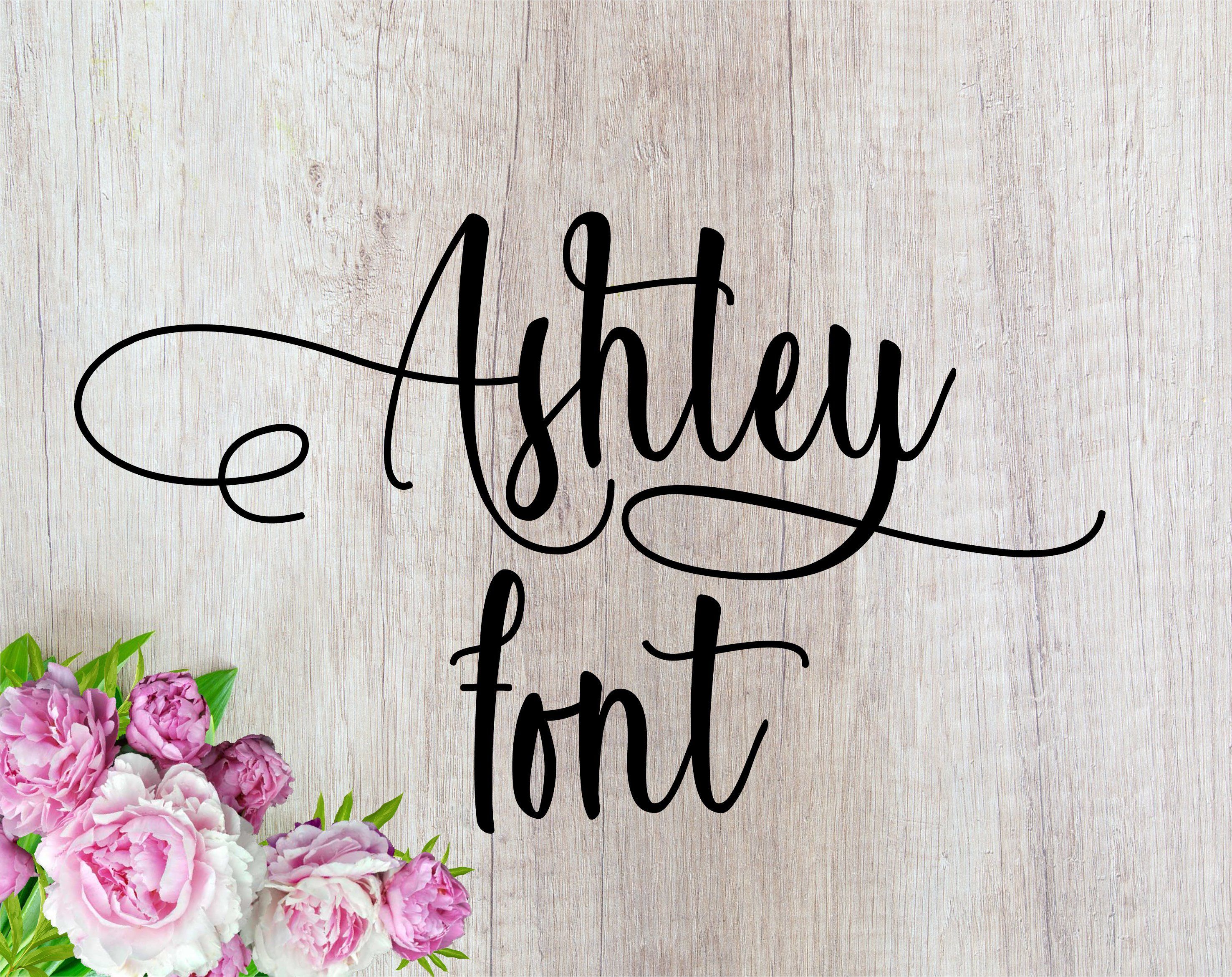 Ashley Script Font