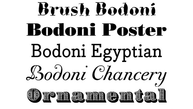 Bodoni Brush Font