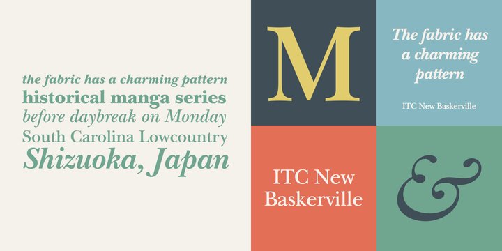 ITC New Baskerville Font