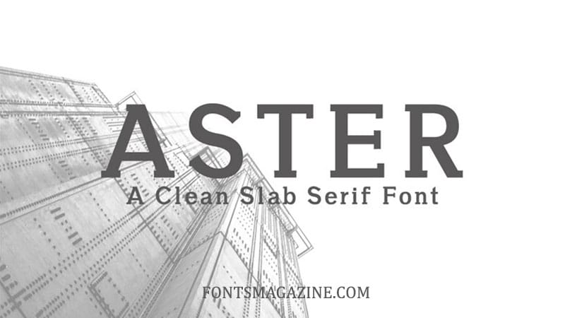 New Aster Font