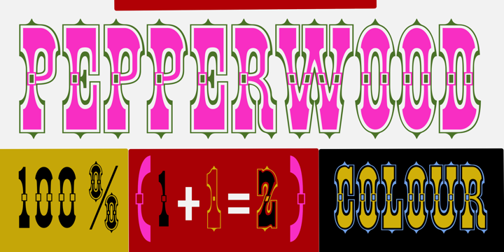 Pepperwood Font