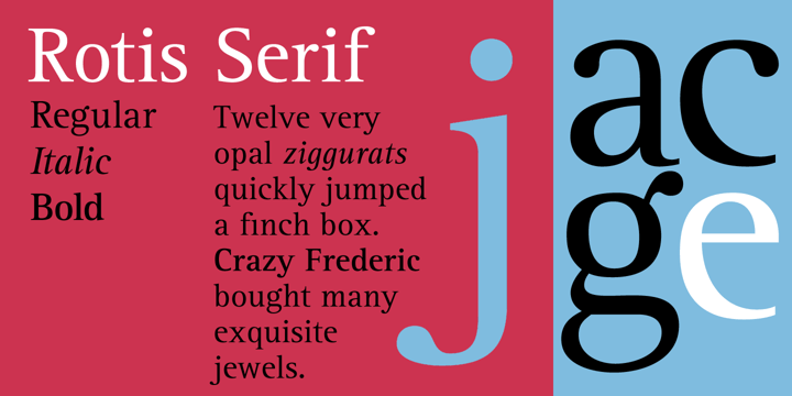 Rotis Serif Font