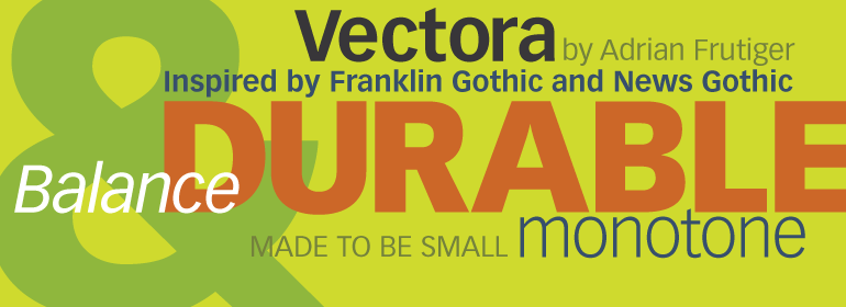 Vectora Font