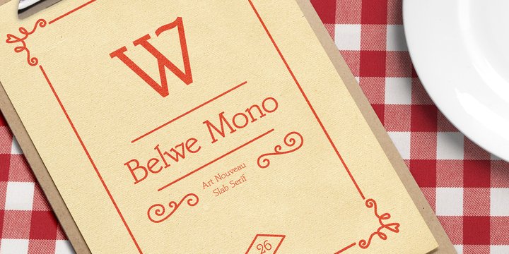 Belwe Mono Font