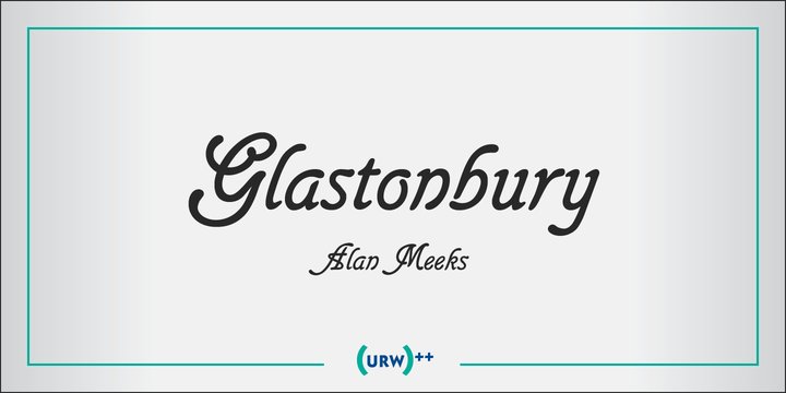 Glastonbury Font