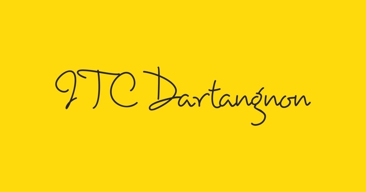Dartangnon ITC Font