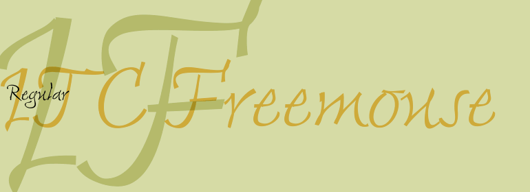 Freemouse ITC Font