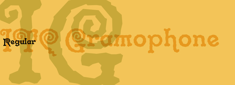Gramophone ITC Font