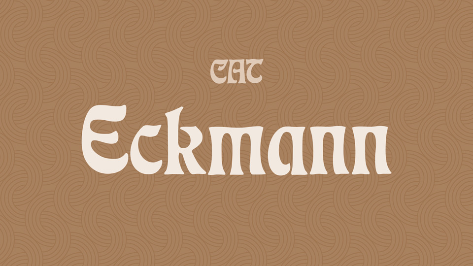 Eckmann Font
