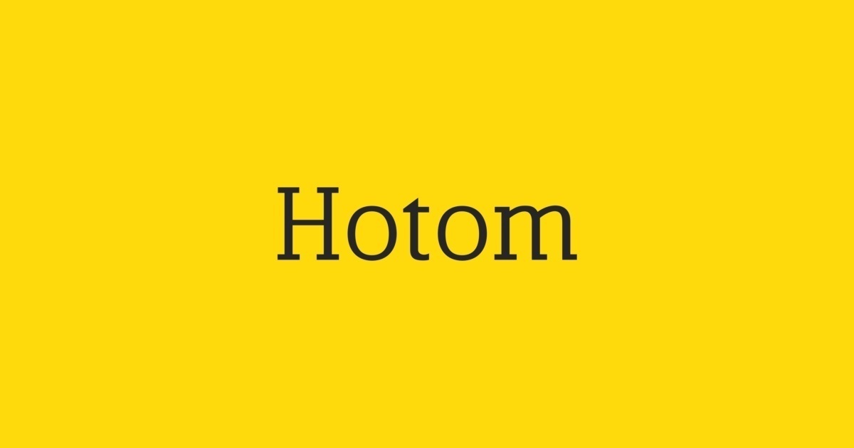 HoTom Font