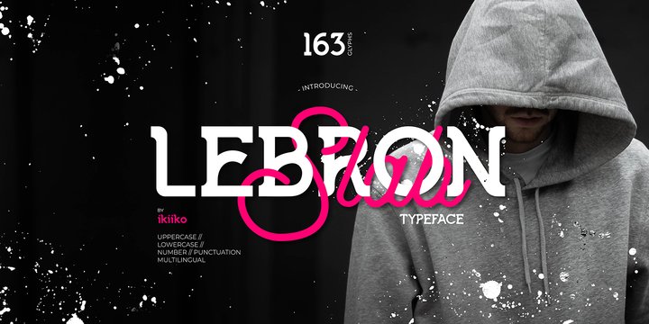 Lebron Slab Font