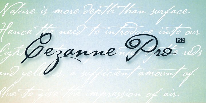 P22 Cezanne Font