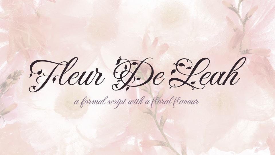 Fleur De Leah Font