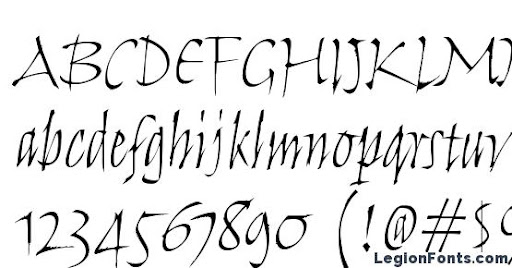 Humana Script Font