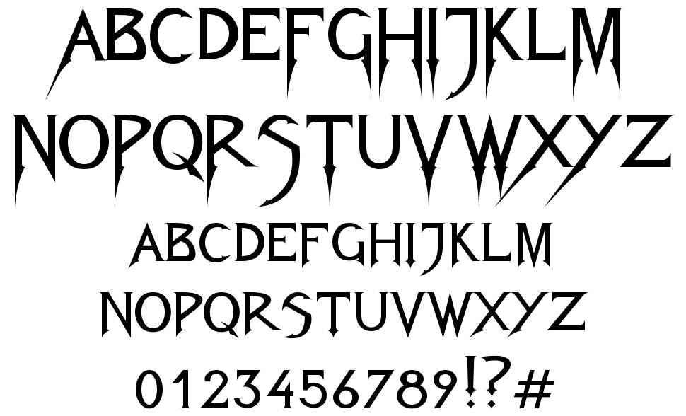 Mephisto Font