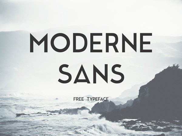 Moderne Font