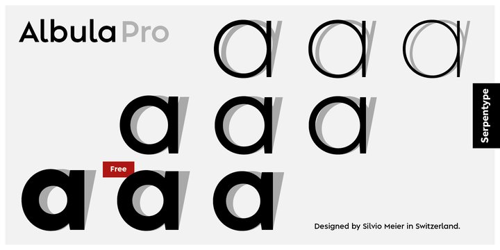 Albula Pro Font