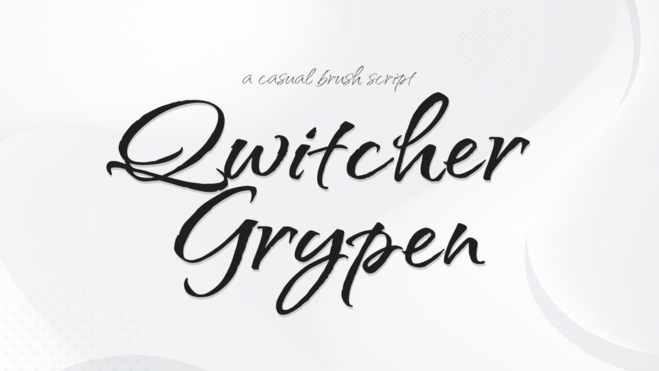Qwitcher Grypen Font