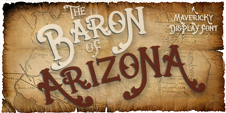 Baron Of Arizona Font