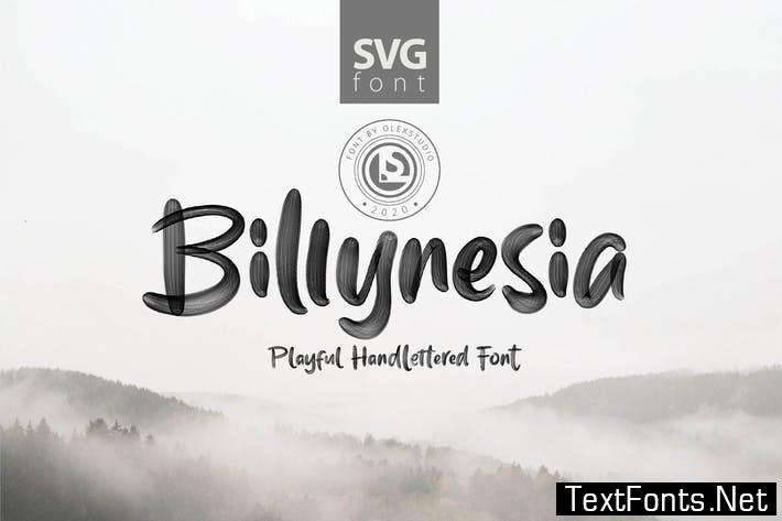 Billynesia Font