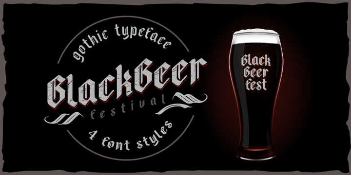 Black Beer Font