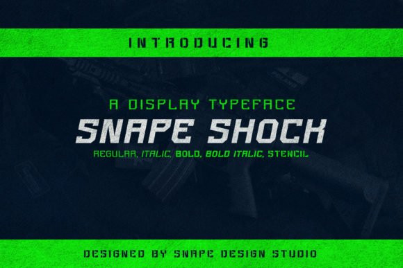 Snape Shock Font
