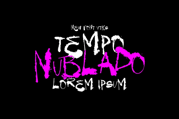 Tempo Nublado Font