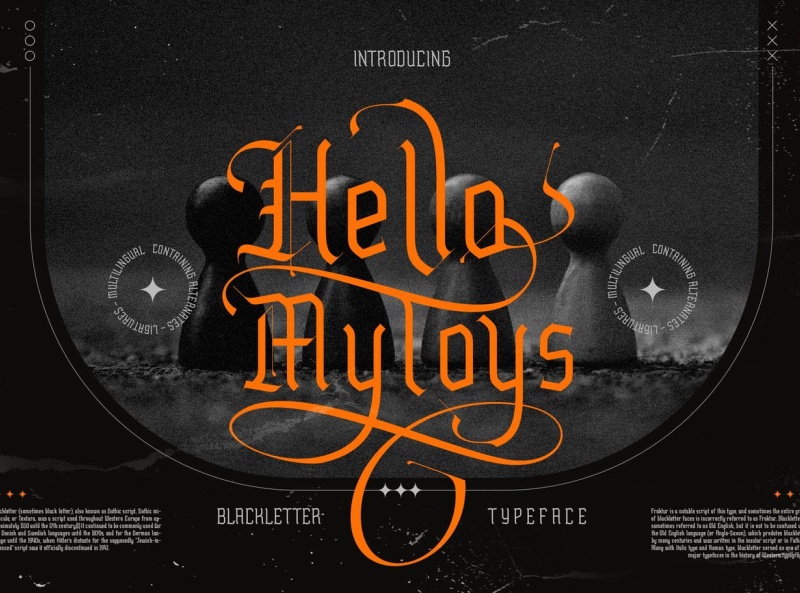 Hello Mytoys Font