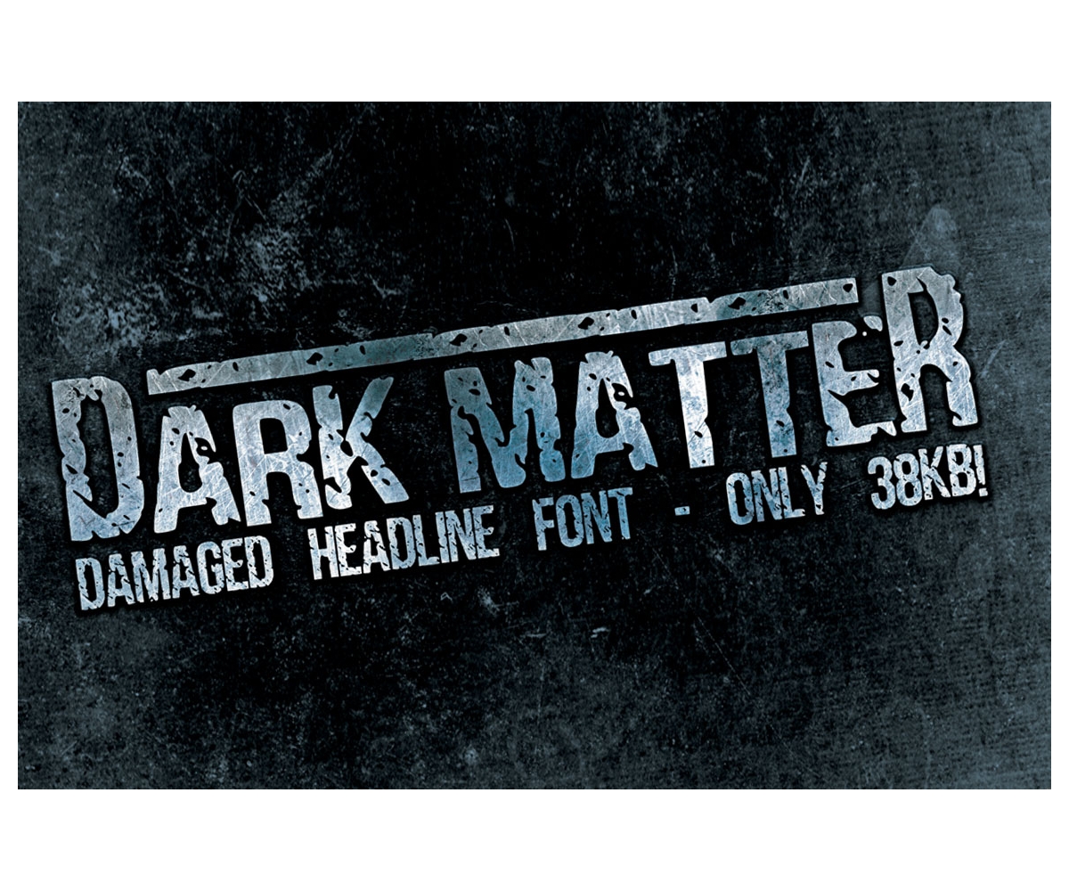 Horde Dark Matter Font
