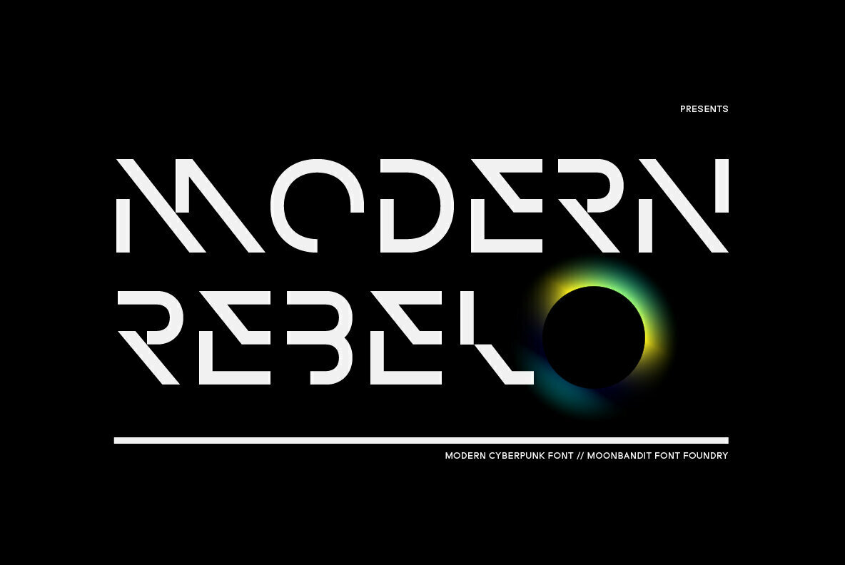 MBF Modern Rebel Font