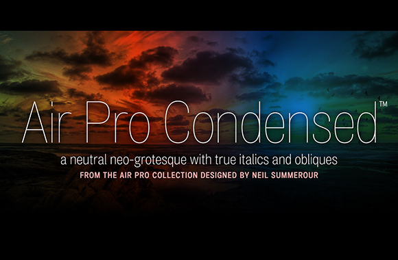 Air Pro Condensed Font