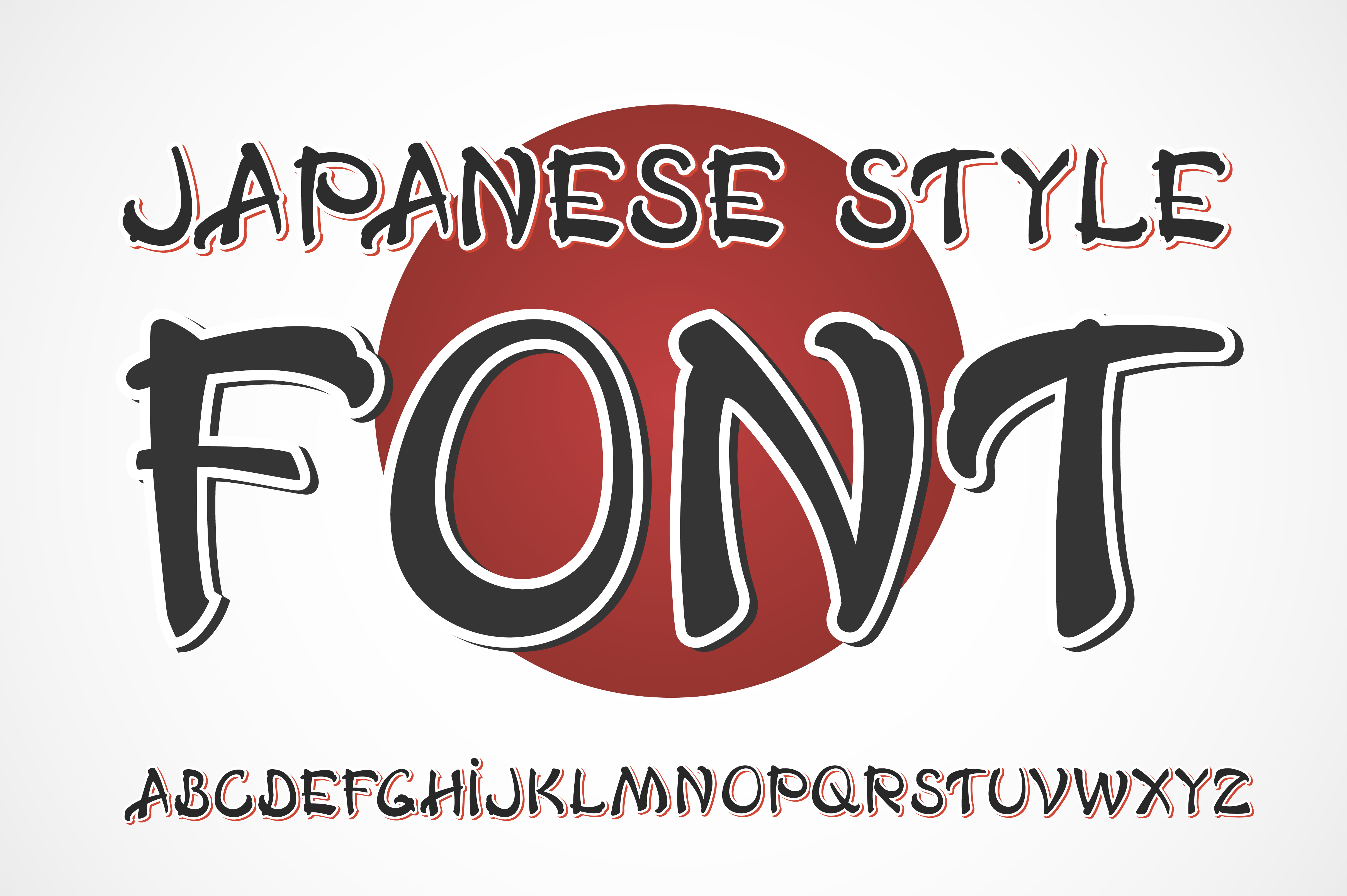 Japan Stylish Font