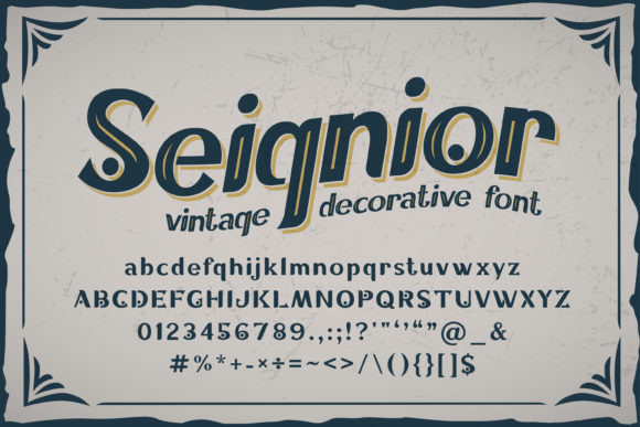 Seignior Font