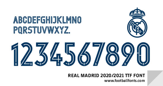 Real Madrid Font