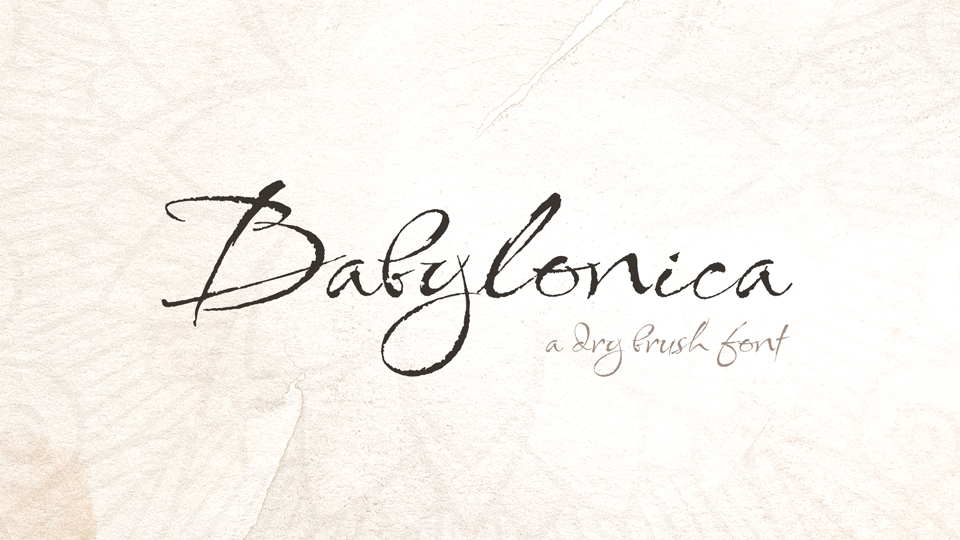 Babylonica Font