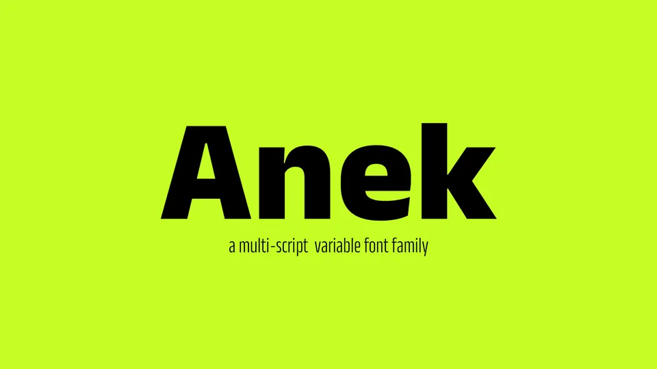 Anek Malayalam Font