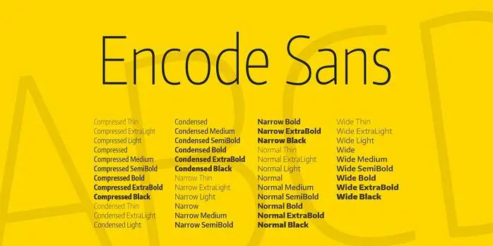 Encode Sans SC Font