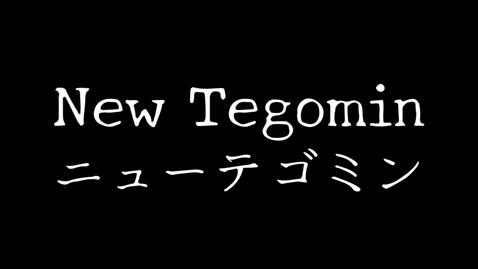 New Tegomin Font