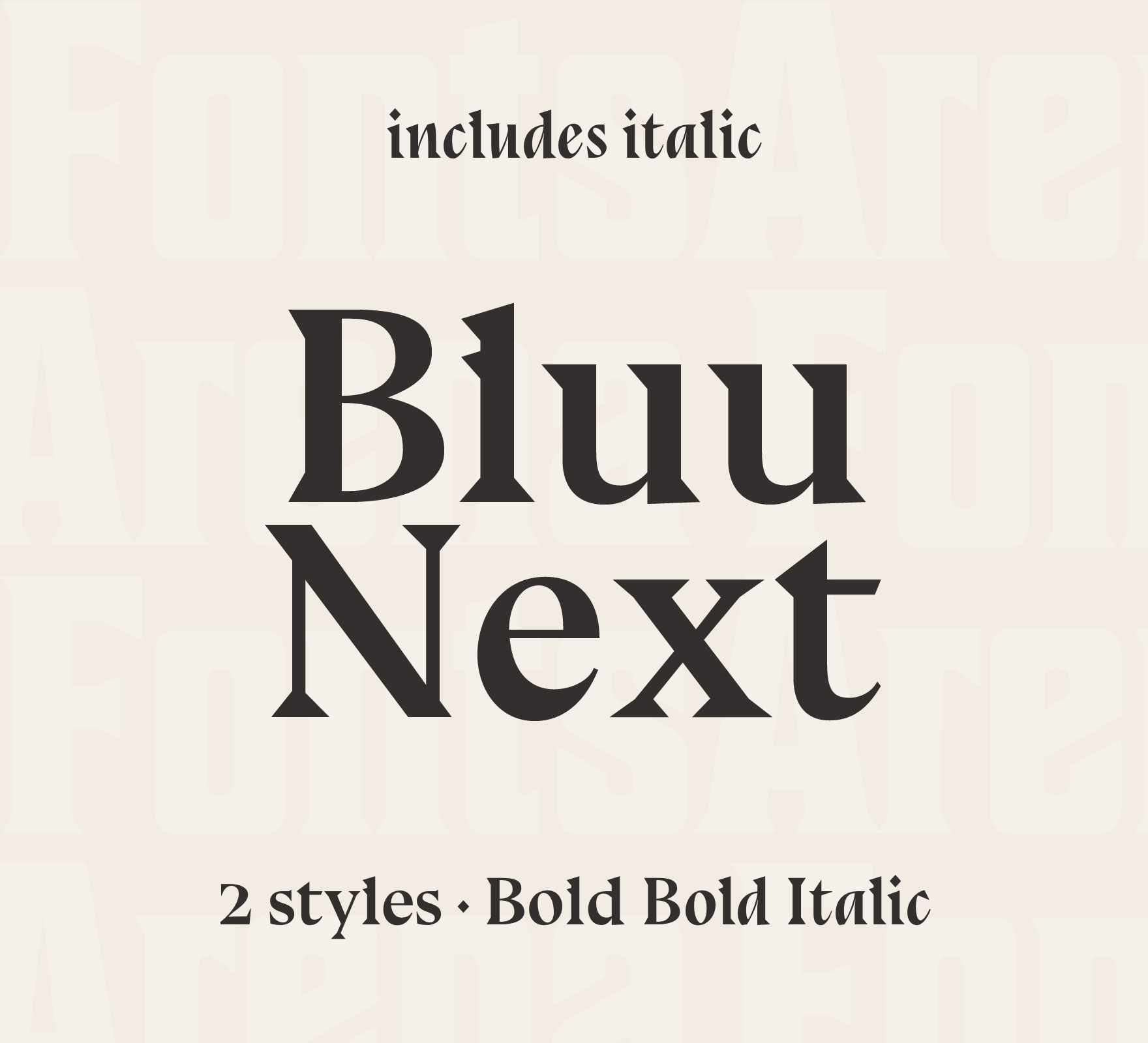 Bluu Next CYR Font