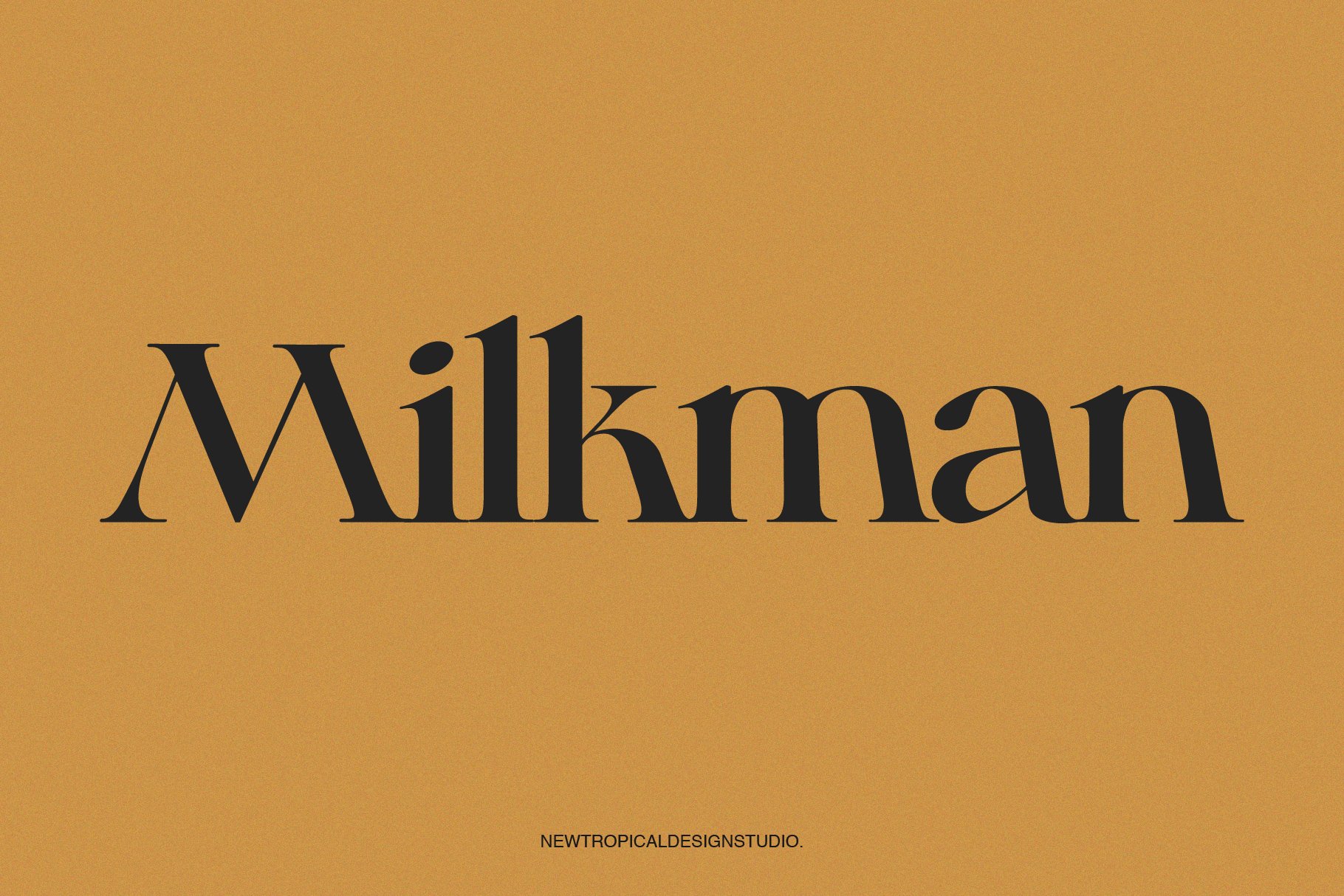 Milkman Font